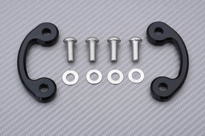 Platines fixations sangle moto pour FZ1 FZ-1N évitant les rayures de carrosserie