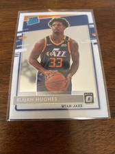 2020-21 Panini Donruss Optic Elijah Hughes Rated Rookie #192 Utah Jazz