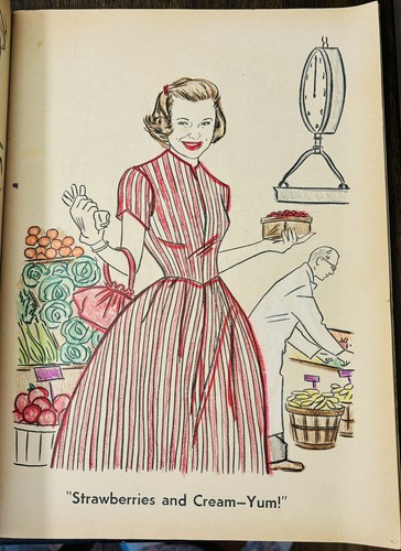 1952 June Allyson Malbuch autorisierte Ausgabe Whitman - Bild 5 von 6