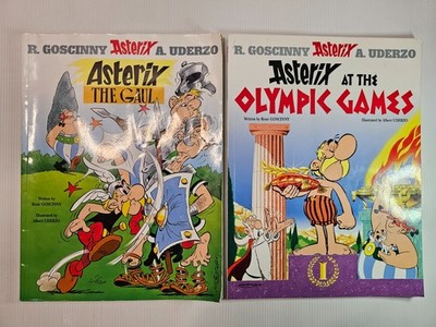 2 x Asterix the Gaul + At The Olympic Games R. Goscinny, A. Uderzo - Paperback