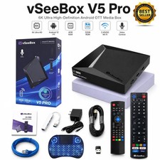 vSeeBox V5 pro Smart Box Version Voice Control,Authorized Dealer 6K