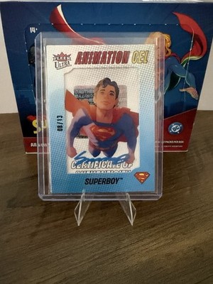 2026 Fleer Ultra Superman Animation Cel Superboy Greg Smallwood Auto /13