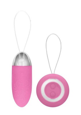 Simplicity Luca Rechargeable Remote Control Vibrating Egg Pink