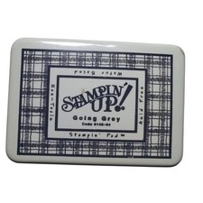 Stampin Up Going Grey Water Based Acid Free Ink Pad Stampin Pad Code 6140-94