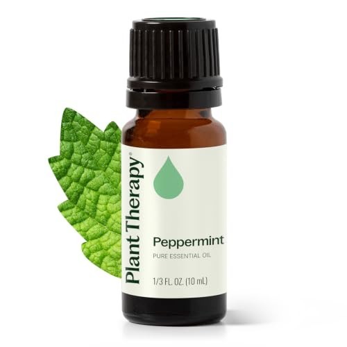 Ml Inference Peppermint Essential Oil 10 mL Pure Undiluted Steam Distilled ...