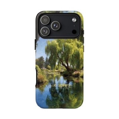 Phone Ink - iPhone | Galaxy | Pixel Case - Willow Tree Reflective Pond