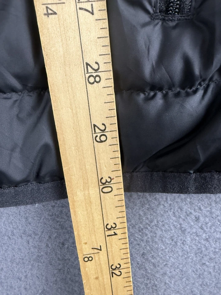 Columbia Vest Mens L Black Full Zip Logo 650 Fill Power Duck Down Puffer Coat - Image 3 of 4