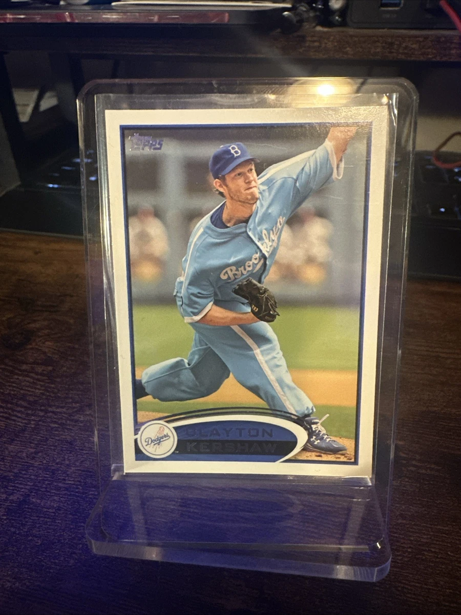 Clayton Kershaw Baseball Short Print Sports Trading Cards