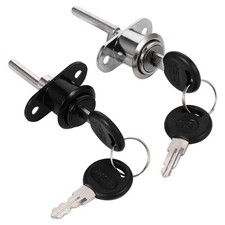 2Pcs Office Desk Locks Security Furniture Locks Home Cabinet Locks Drawer Locks