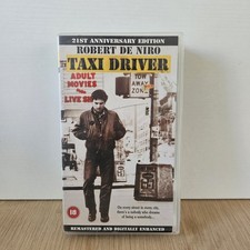 TAXI DRIVER (1976) - VHS Video - WIDESCREEN 21ST ANNIVERSARY EDITION - UK / PAL.