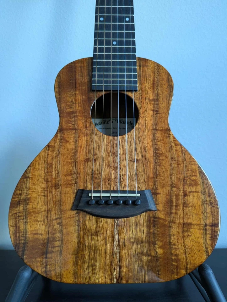 Ukelele de madera de koa premium para guitarrele Kanile'a GL-6 #27229 Foto 4 de 4