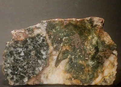 Einstein Mine Polished Block Zinnwaldite Mica Galena Fluorescent Back 288g
