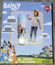 Bluey Inflatable 36  Bop Bag Punching Toy by Hedstrom New in Box For Kids