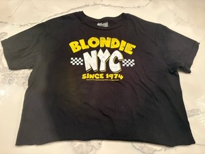 Retro Brand Junior Size Small Blondie NYC Since 1974 Shirt