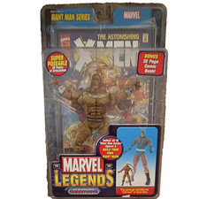 Marvel Legends Sabretooth X-Men Giant Man Series Action Figure w  Comic Book