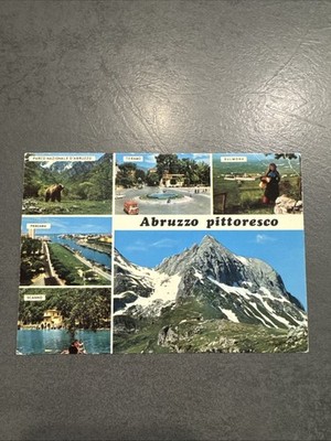 Postkarte Abruzzen Terano Sulmona Pescara Scanno Ansichtskarte Ak 2485