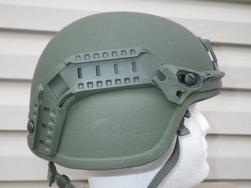Galvion Viper A3 US Military Combat Test Helmet Large Full Cut Army W/ Liner