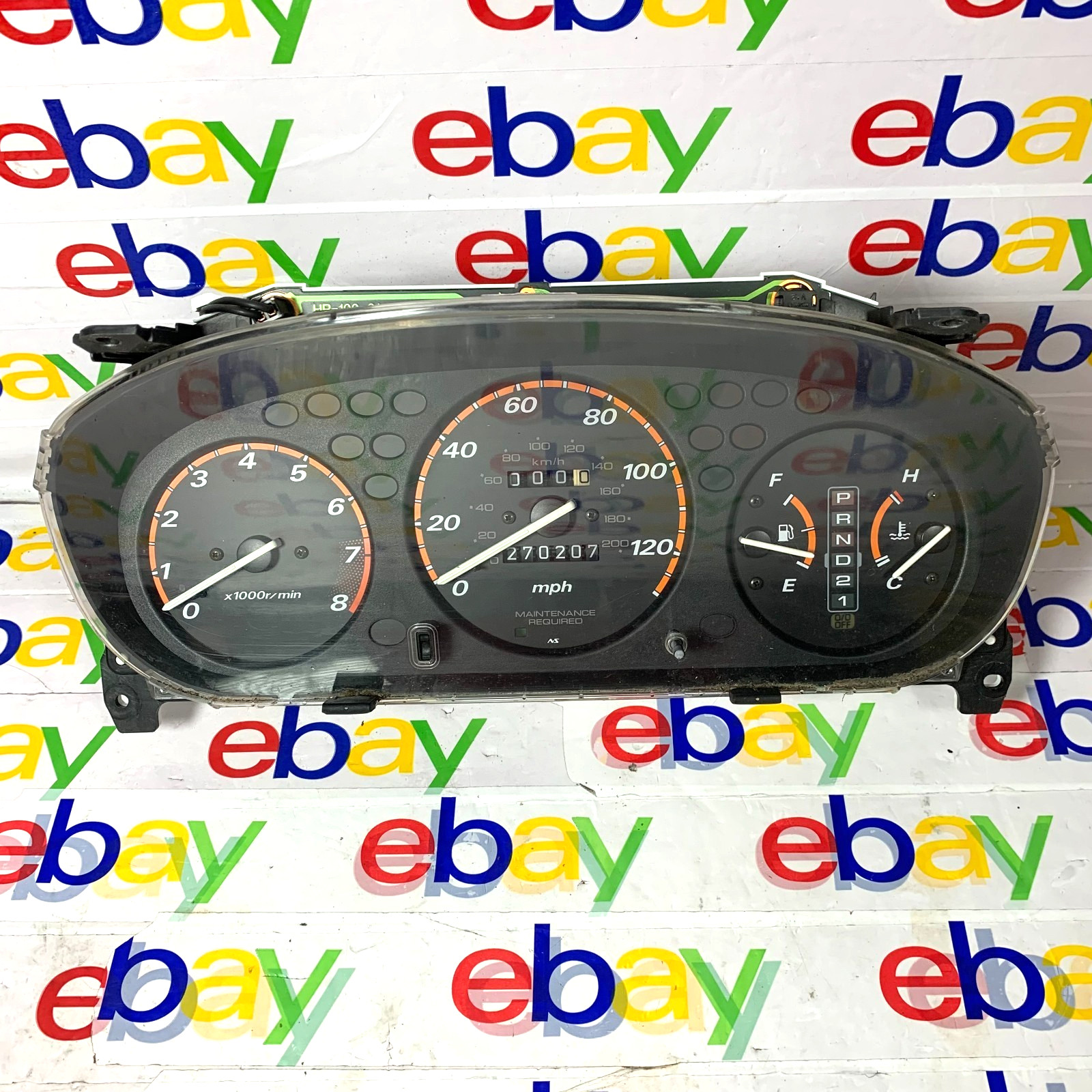 1997 - 2001 Honda CRV Speedometer Instrument Gauge Cluster 6800 Automatic