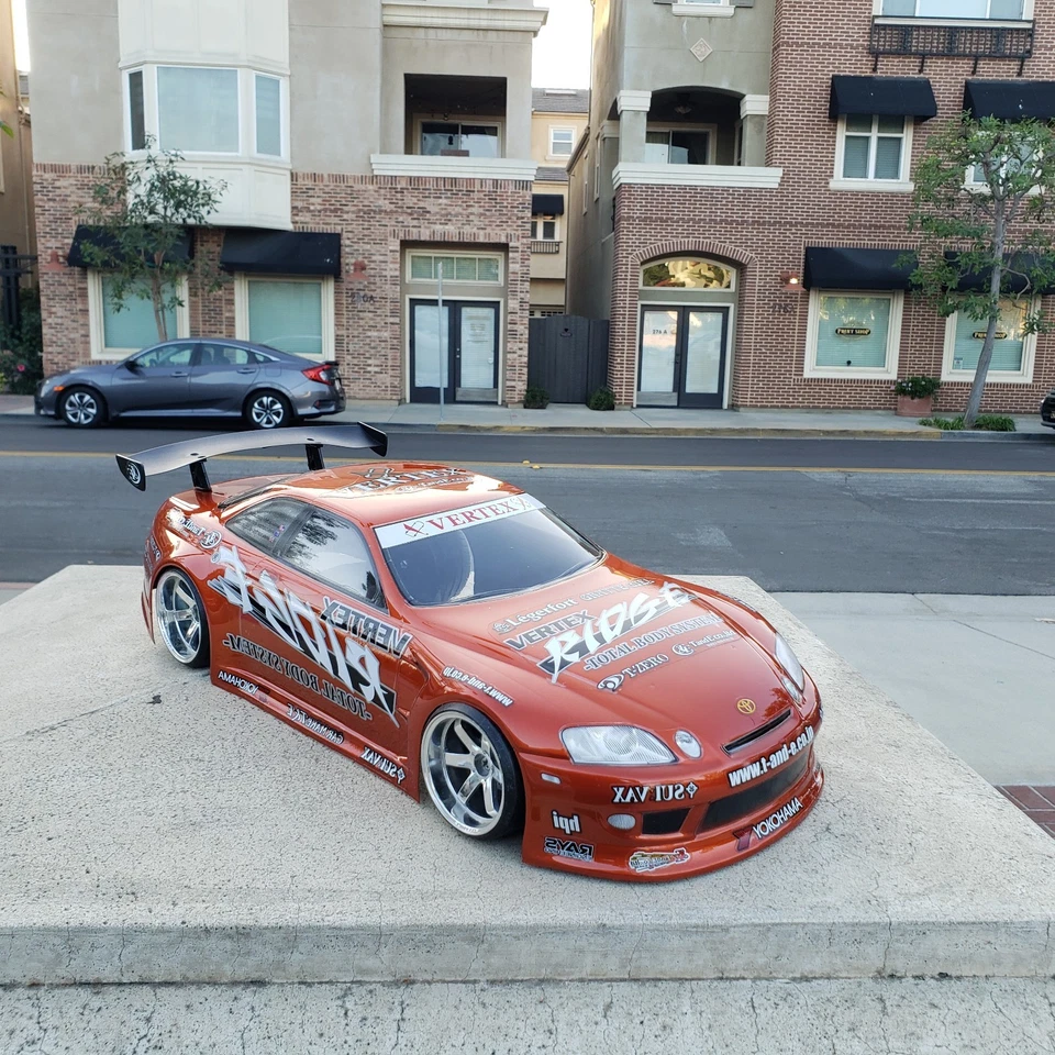 200 мм 1/10 Заказная Краска HPI SOARER 4Tec2 drift JDM DC10 YD2 MST TT02 Только Корпус - Изображение 4 из 4