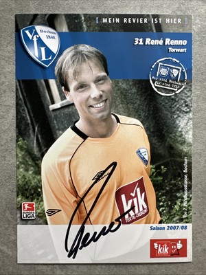 Rene Renno Autogrammkarte VfL Bochum 1848 2007 2008 07/08