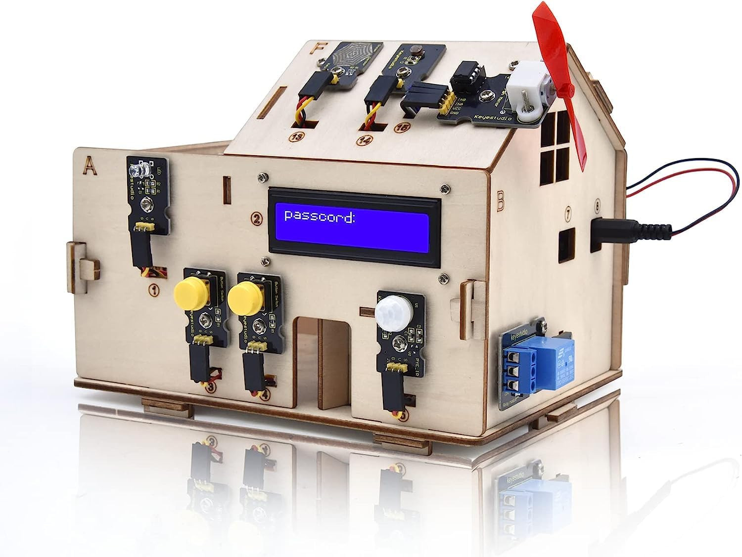 Kit domotique IoT pour Arduino UNO R3 avec modules de codage programmation électronique