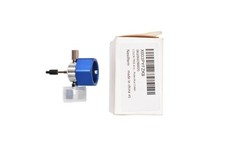 COLOR TREE Aluminum Air Valve Protective Cover Adapter Blue New