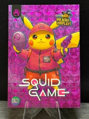 PIKACHU COSPLAY! Halloween 2025   SPECIAL RARE FOIL - E26 Squid Game