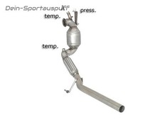 Ragazzon Frontpipe + Partikelfilter-Rohr + Sport-Kat Seat Ibiza 4 6J 2.0l TDI