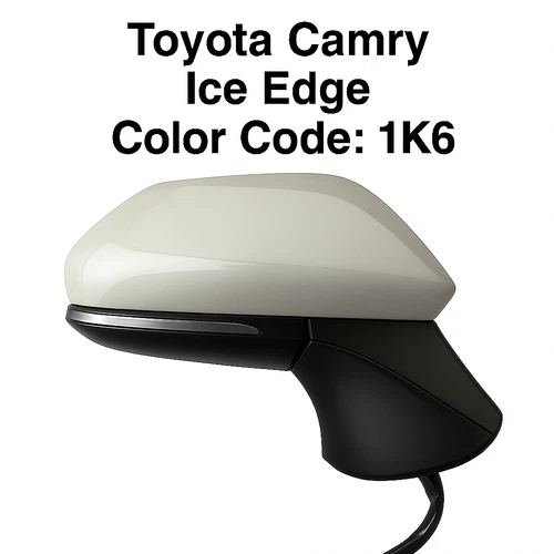 NEW ICE EDGE Passenger RH Power Mirror For 2022-24 Camry SE Heat Signal