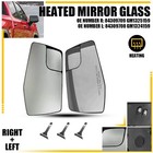 2pcs Mirror Heated Glass Lower Left Right for 20-21 Chevrolet Silverado 2500 HD