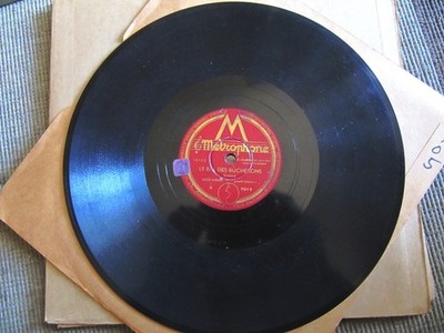 1942 BELGIAN Hot Jazz GENE DERSIN Or Le Bal des bucherons/ Arene METROPHONE 7019