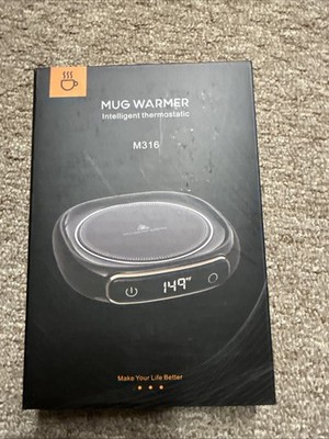 Mug Warmer 149 Degrees Intelligent Thermostatic 8 Hours Auto Shut Off