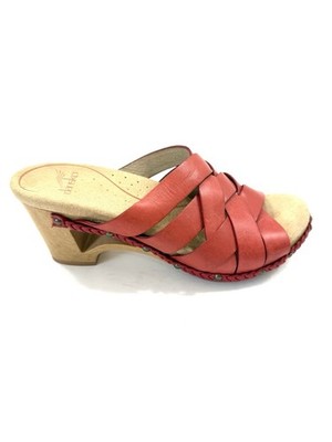 Dansko Women's Tory Red  Woven Slip On Sandal  Shoes Size 36 Extra Extra Narrow