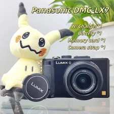 Panasonic DMC-LX7 Digital Camera 10.1MP Time Lapse Interval Shooting Mode Black