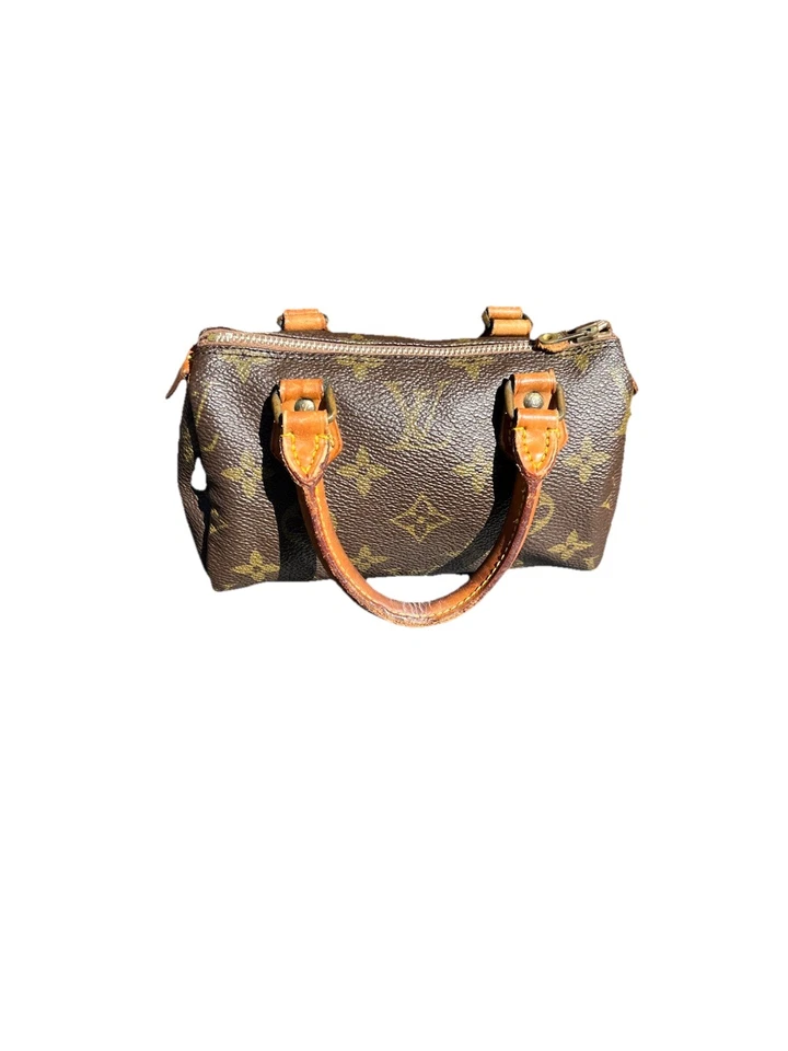 Louis Vuitton monograma speedy nano, viene con certificado de autenticidad Foto 2 de 4