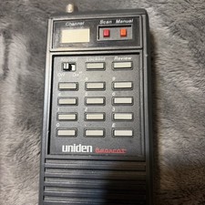 Uniden Analog Bearcat 10 Channel Scanner Model: BC 55XLT Works Inscription