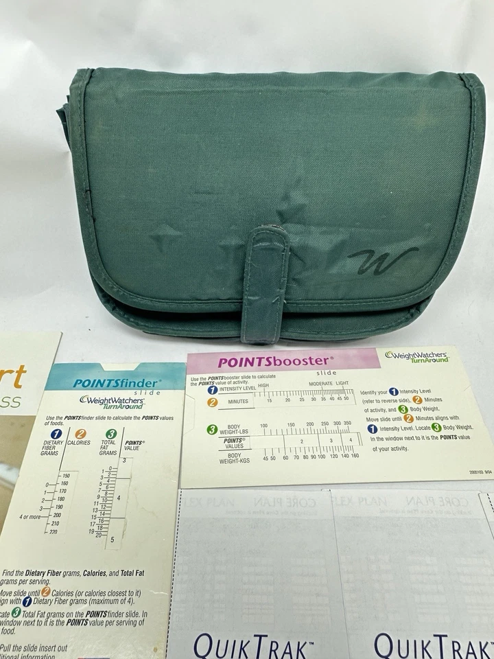 Weight Watchers TurnAround Materials POINTSFinder Slide QuikTrak 1-10 Week ++ - Image 4 of 4