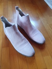 Low Heel Chelsea Boots  Damen  42 Rose  Leder Wenig Getragen Sehr Gute Zustand