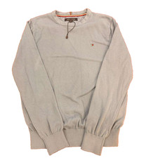 Tommy Hilfiger Men's Solid Cotton Classic Regular Fit Crewneck Sweater Size S