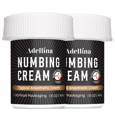 Numbing Cream Maximum Strength: Long Lasting Extra Relief with Arnica and Emu O