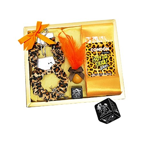 Kit Plumero Erotico Soy Una Fiera Leopardo - Benessere e Piacere