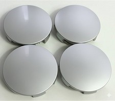 4 Coprimozzo Tappi Compatibile SUZUKI 55mm Argento Borchie Ruote Gomme Cerchi
