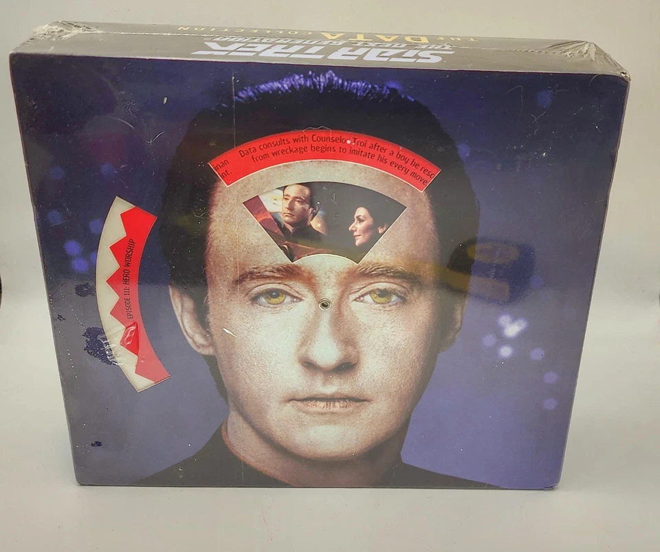 Star Trek The Data Collection 1997 VHS SEALED NEW Unopened 4-Tape Box Set - Image 4 of 4