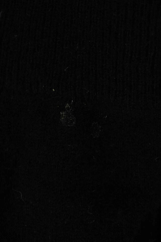 Suéter Neiman Marcus Mujer Cachemira Cuello Alto Cremallera Negro Talla S Foto 4 de 4