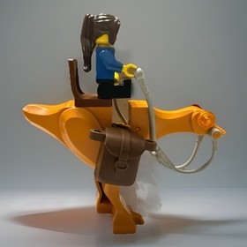 Star Wars LEGO Kaadu Gungan Beast Animal Patrol Figure  7115 With Padme Amidala