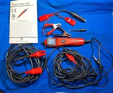 Power Probe PP3 EXREDAS With case extra long leads, Instructions Tested & workin