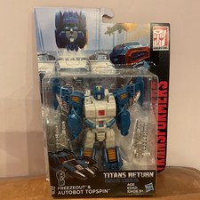 Transformers Titans Return Autobot Topspin Freezeout Deluxe