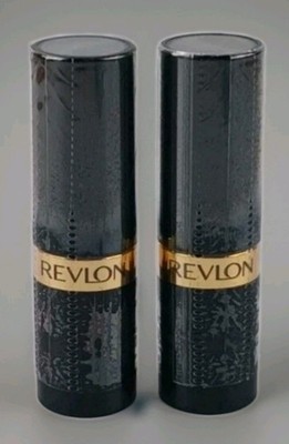 2X REVLON SUPER LUSTRIOUS GLASS CREME LIPSTICK - 764 ON THE MAUVE - NEW SEALED