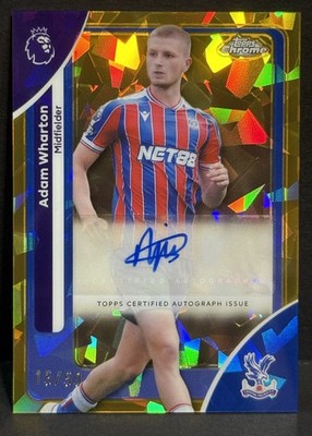2026 Topps Chrome Sapphire Edition Premier League Adam Wharton 2026 Topps Chrome Sapphire Edition Premier League Adam Wharton