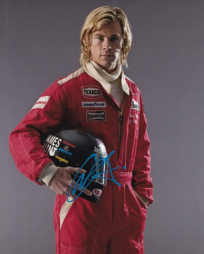 CHRIS HEMSWORTH signed Autogramm 20x25cm RUSH in Person autograph ACOA